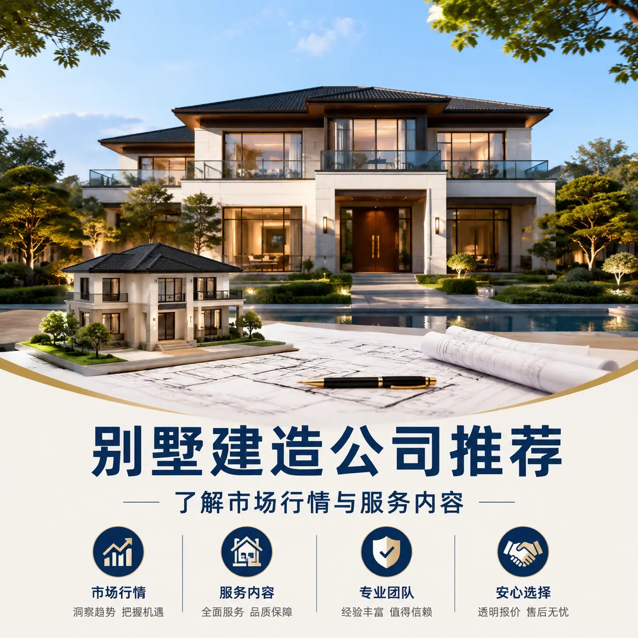 汇川 别墅建造公司推荐:了解市场行情与服务内容