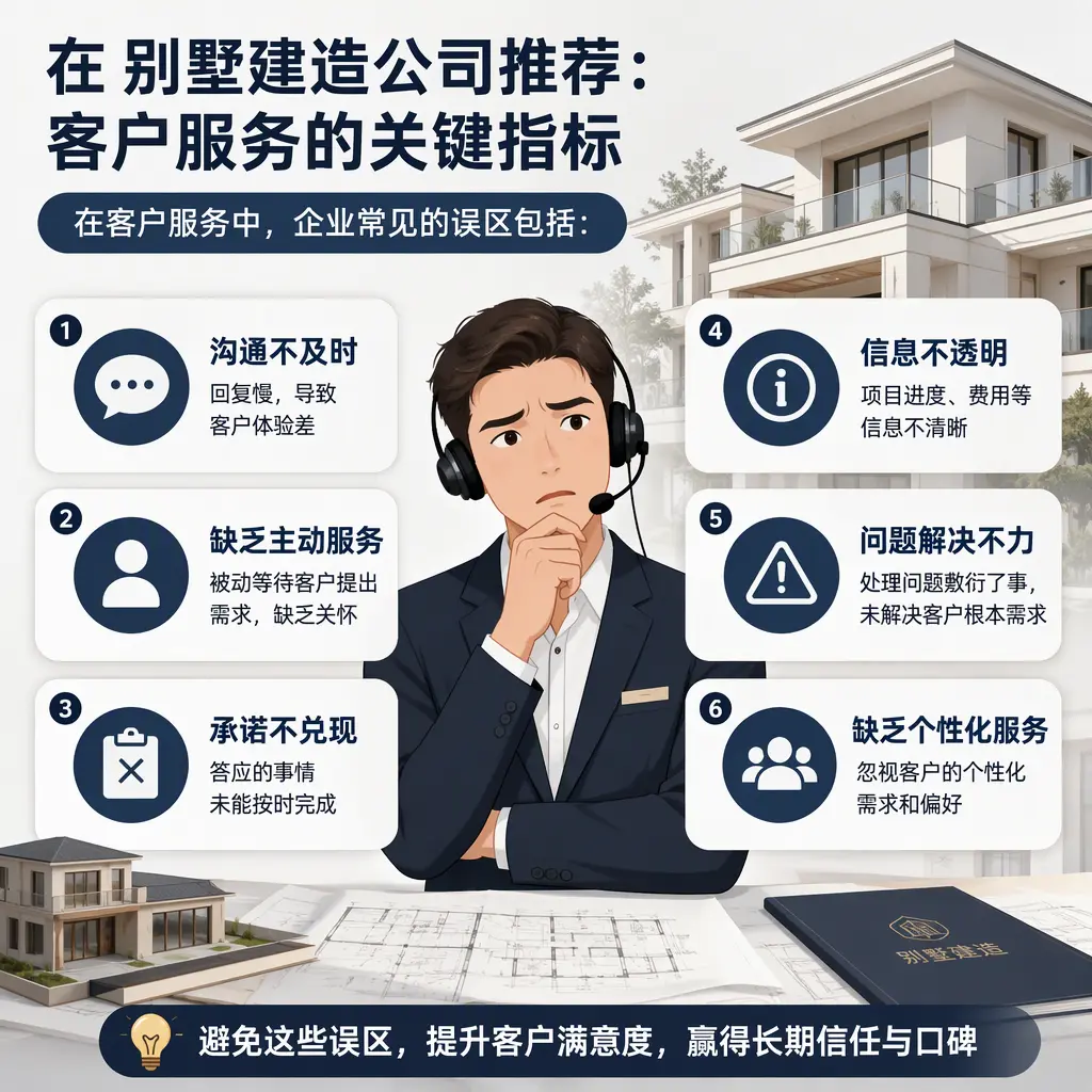 在 汇川 别墅建造公司推荐:客户服务的关键指标