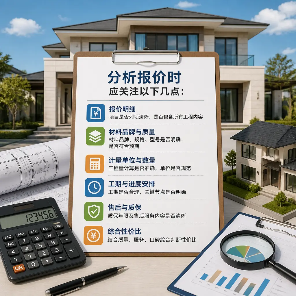 如何在 汇川 进行别墅建造公司比较与选择