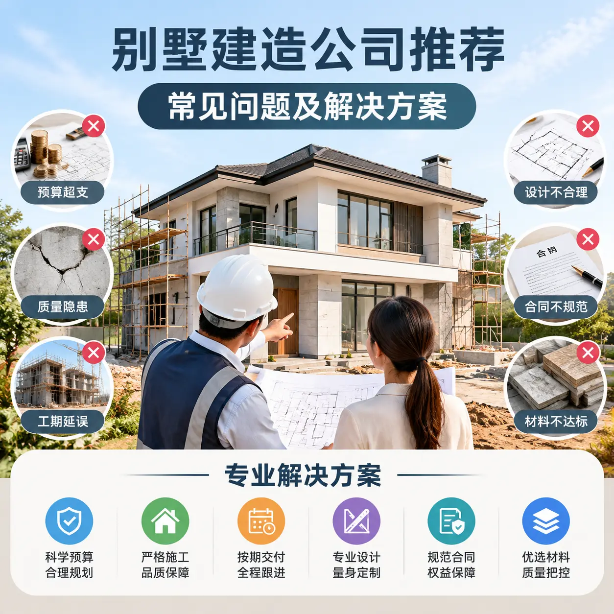 别墅建造公司推荐：常见问题及解决方案