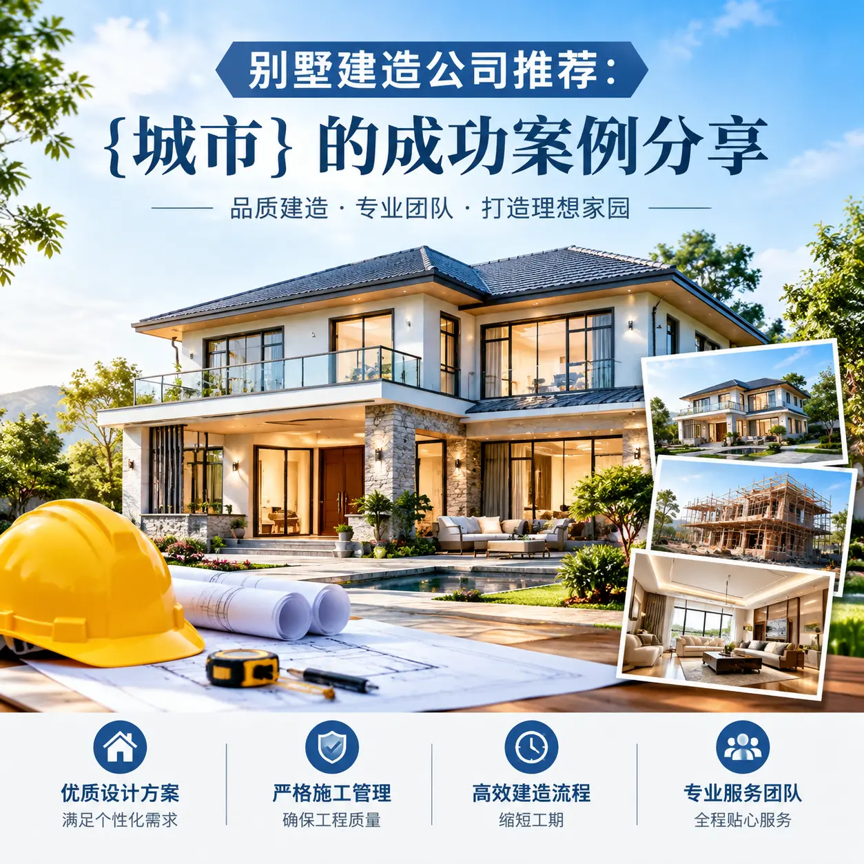 别墅建造公司推荐： 汇川 的成功案例分享